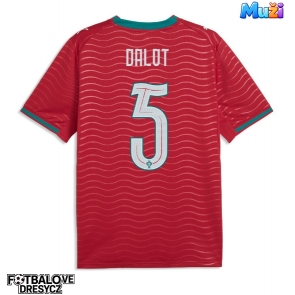 Portugalsko Diogo Dalot #5 Domácí Dres MS 2026 Krátký Rukáv Portugalsko Diogo Dalot #5 Domácí Dres MS 2026 Krátký Rukáv